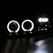 Spec-D Tuning 2LHP-MST94JM-TM Ford Mustang Led Halo Black Projector Head Lights