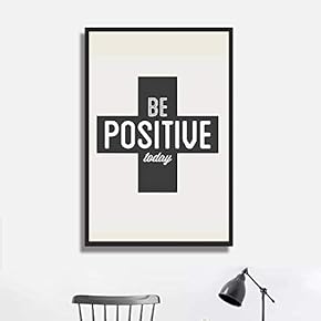 Framed Canvas Wall Art for Living Room, Bedroom Quotes Canvas Prints for Modern Home Decoration Ready to Hang - 16"x24" inches
