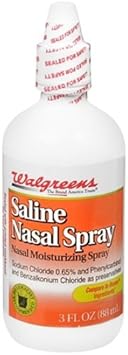 saline mist walgreens