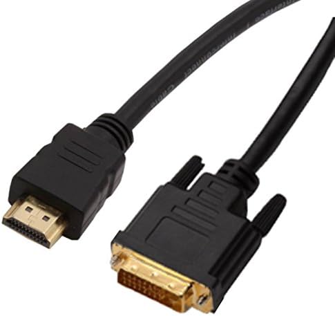 SURGANT HDMI to DVI Cable, HDMI to DVI D Cable Bi-Directional, Male to Male Gold Plated Support 1080P for HDTV, Plasma, DVD and Projector ... (15FT/4.5M)