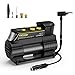 AUTLEAD 12V Tire Inflator 40L/Min C2 Portable Air Compressor with Quick Release Chuck, Digital Gauge, Emergency Light, Fast Inflating for Car, Bicycle, Ball, Balloon