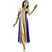 Danzcue Womens Metallic Color Block Long Sleeve Praise Dance Dress