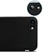 iPhone 8 Case iPhone 7 Case, HZ BIGTREE Soft Touch Slim-Fit Flexible TPU Case with Superior Coating Cover for Apple iPhone 7/8 4.7 inch - Matte Jet Black