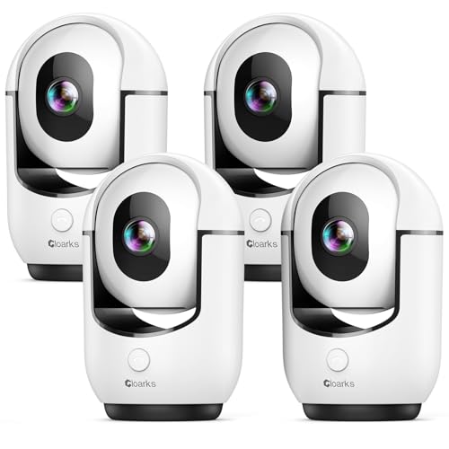 Cloarks4件套AI人形侦测云台WiFi摄像头
