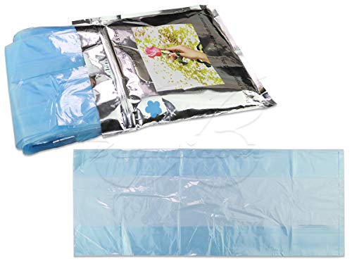 Pro-Liners (Quantity: 100 Counts) Cozie Liners Hand or Foot for Paraffin Wax (BLUE Color)