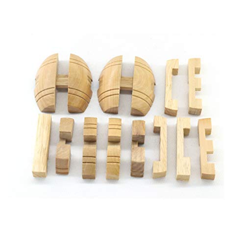 Handmade Powder Barrel Interlocking Wooden puzzle Brain Teaser Puzzles