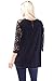 Allora Betsy Red Couture Women's Plus Size Lace Knit Tunic Top