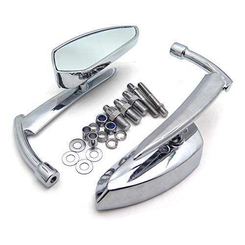 Aeropost Com Jamaica Httmt Mt353cd Chromed Spear Blade Mirrors