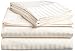 Elaine Karen 4PC King Sheet Set, Ivory