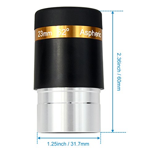 SVBONY Telescope Lens 23mm Telescopes Eyepieces Wide Angle 62 Degree