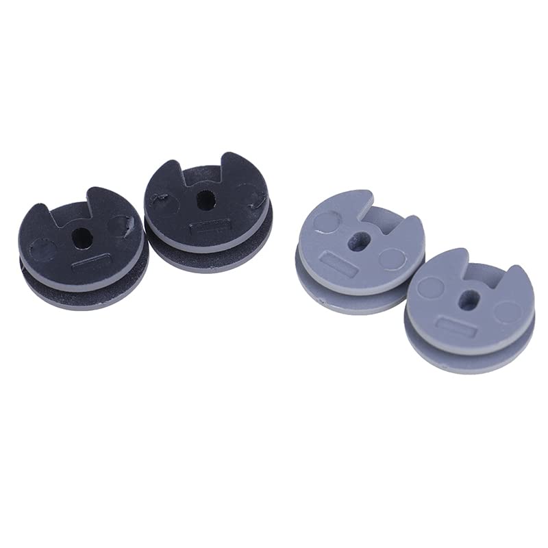 2X Joystick Cap Thumb Stick Circle Pad Caps for 3DS 3DS LL 3DS XL New 3DS LL XL Controller Replacement (Dark Grey)