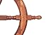 TUP The Urban Port Finely Designed Sheesham Wood and Brass Ship Wheel, 24