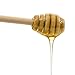 Colibyou 2 Pack Wooden Honey Dipper Drizzler Stirring Stick Spoon