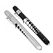 CAVN (2 Packs) Reusable Medical Penlight with Pupil Gauge for Nurses Doctors with Pocket Clip