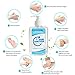 300ML Rinse-Free Antibacterial Hygienic Gel, Non-Rinse Hand Sanitizer Gel,Hand Sanitizer Long-Lasting Speed,Hand Cleanser Gel Effective 99.99%, Light Moisturizing,for Home Office School
