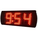 5" 3 Digits LED Countdown/up Timer Support 9 Hours 59 Minutes Stopwatch Function Easy to Control by Remote