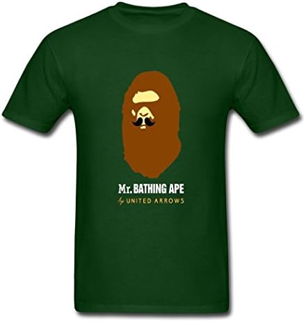 Dae Pak Forest green 2016 Humor Mr Bathing Ape Males T-Shirt Small