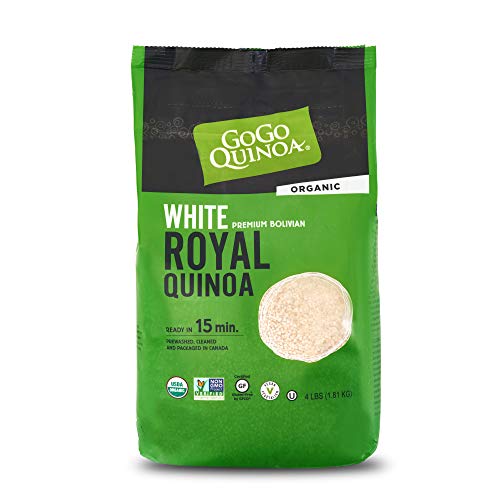 GoGo Quinoa Premium Bolivian Organic Quinoa, Non-GMO, Gluten-Free, Vegan, Resealable Bag, 4 Pounds. - Thumbnail 6