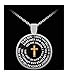 Son Gift from Mom - Cross Necklace - Inspirational Pendant from Mother