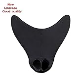 BE FINE Mermaid Tails for Swimming with Monofin,Diving Swim Fins for Kids and Adults(Black)