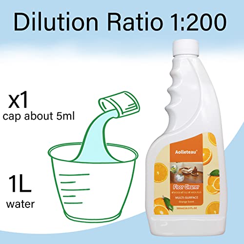 Aolleteau Floor Cleaner Compatible with All Robot Vaccum and Mop, Wet