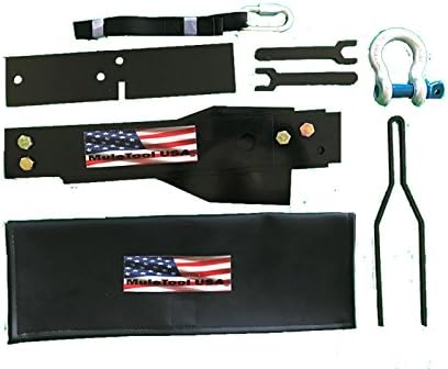 Mule Tool USA Land Anchor Kit comes with Storage Bag, Soft Sand/Snow Blade &amp; 5 Piece Accessory Kit