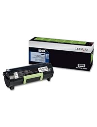Lexmark 501h High Yield Return Program Toner Cartridge   Negro   Láser   5000 Página   1 Cada