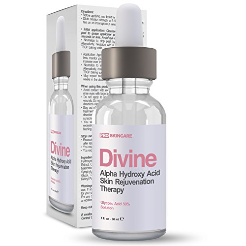 Glycolic acid peel 50% - exfoliate dead skin cells, tre…