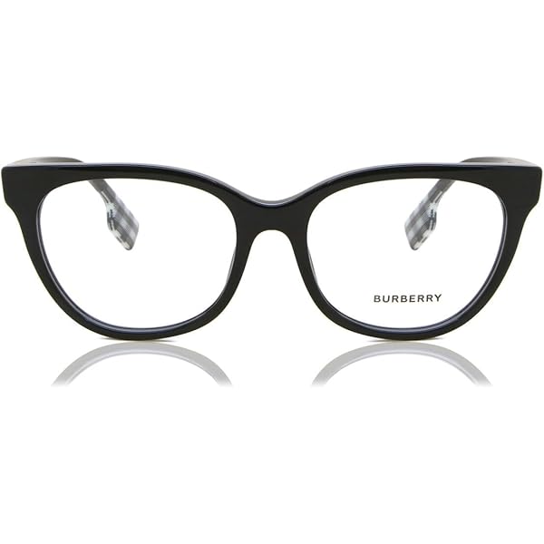 BURBERRY Eyeglasses BE 2409 3001 Black Demo Lens at Amazon
