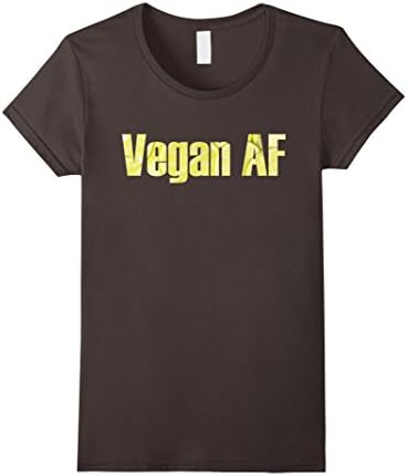 Womens Vegan Gift Vegetarian Shirt Medium Asphalt