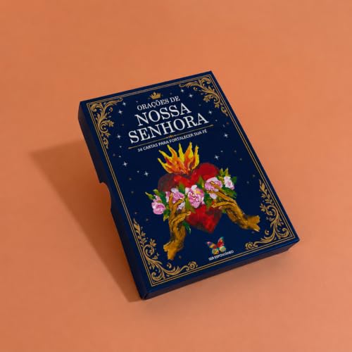 Cartas de Oração Nossa Senhora | Kit com 24 Cartas Devocionais | Espiritualidade, Fé, Presente Religioso e Conexão Interior