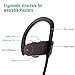 Professional Wireless Bluetooth Headphones Sports Headphones IPX7 Waterproof HD Stereo Noise Reduction Sweat-Proof Ear-Hook Headphones Suitable for Running Fitness 8 Hours Battery