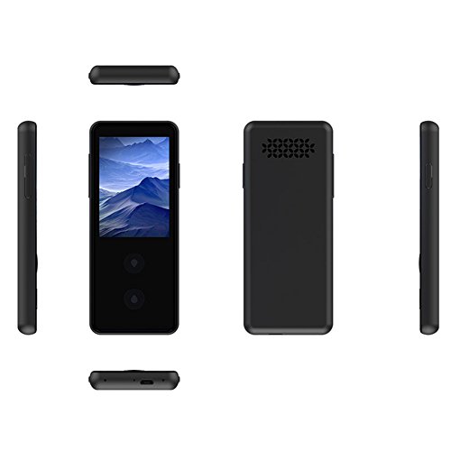M3M Smart Language Translator Wifi Global Online 35 Languages Instant Voice Synchronization Translation Learning Travel Business Conference(Upgraded Version),Black