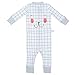 Papallou baby boy girl sleepy face print pajama, 18 Months