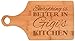 Everything Is Better in Gigi's Kitchen Decor Grandma Gift Decorative Paddle Shaped Wood Serving Board