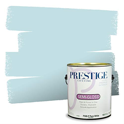PRESTIGE Paints Interior Paint and Primer In One, 1-Gallon, Semi-Gloss, Compara…