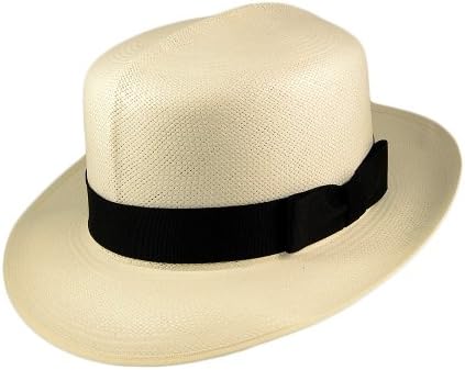 Olney Classic Rollable Panama Hat with Storage Tube (61)