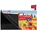 Wamika Autumn Fall Thanksgiving Pumpkin Red Truck Mailbox Cover Magnetic Standard Size, Sunflower American Flag Letter Post Box Cover Wrap Decoration Welcome Home Garden Outdoor 21