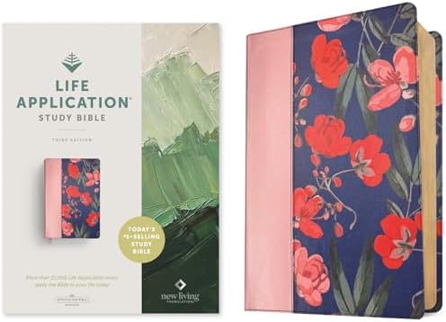 NLT Life Application Study Bible, Second Edition, TuTone (Red