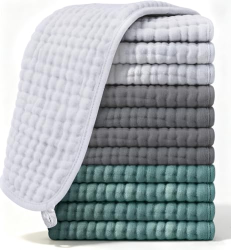 Ease Cubs Muslin Burp Cloths