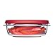 Rubbermaid Easy Find Lids Meal Prep Food Storage Containers, 60-Piece Set, Racer Red