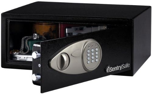 Sentry Medium Laptop Size Electronic Lock Safe Black X075