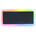 HYTE CNVS Intense Play Mat: Custom RGB LED 50-Pixel qRGB Array Waterproof Extended Premium Silky 28 SPI 900mm x 370mm USB C Gaming Mouse Pad