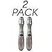 Dermisa Eye Roller for Puffy Eyes - Anti-Puff Dark Circle Under Eye Treatment Serum with Caffeine & Peppermint for Bright, Healthy Skin - Paraben, Fragrance, Dye and Oil Free - Made in USA - Pack of 2