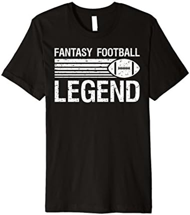 Mens Fantasy Football Legend T-Shirt XL Black