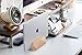NUOV Vertical Laptop Stand for Desk, Adjustable Vertical Laptop Holder, Natural Wood Desktop Dock for Apple MacBook pro, Surface, Lenovo, Dell and More (up to 17.3 inches)thumb 1