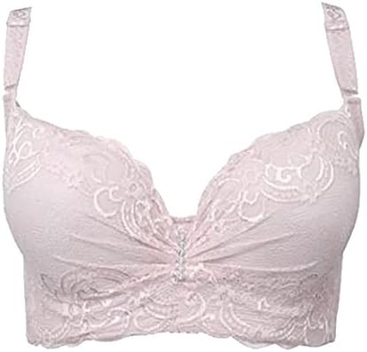 Pivaconis Womens Classic Full-Coverage Plush Size Lace Straps Everyday Bras