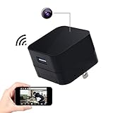 Spy Camera Wireless Hidden Cam, Corprit HD 1080P WIFI USB Charger Adapter Mini Hidden Camera Home Security