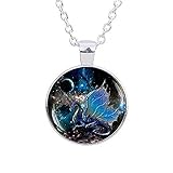 OOOUSE Blue Wing Dragon Necklace Dragon Pendant Necklace or Dragon Dragon Jewelry Dragon Pendant Dragon Necklace