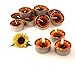 Relax spa shop sun flower tealight candles, Floating Candles, Scented Tea Lights, Aromatherapy Relax (Pack of 10 Pcs.)